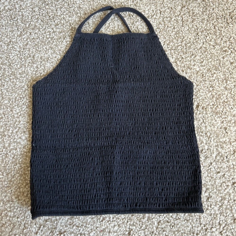 Hollister Black Crop Top